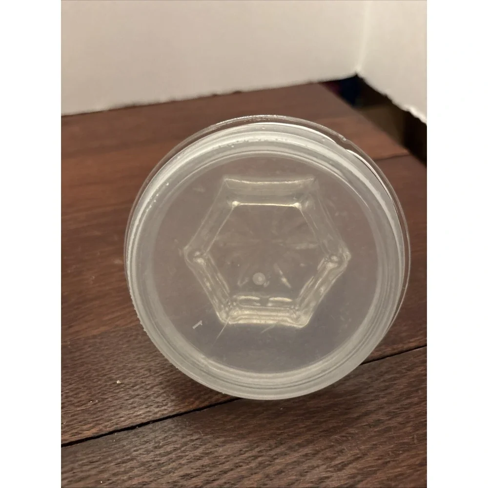 Vintage Koeze's Clear Glass Jar Apothecary Kitchen Canister Sealing Lid 7.5 Inch